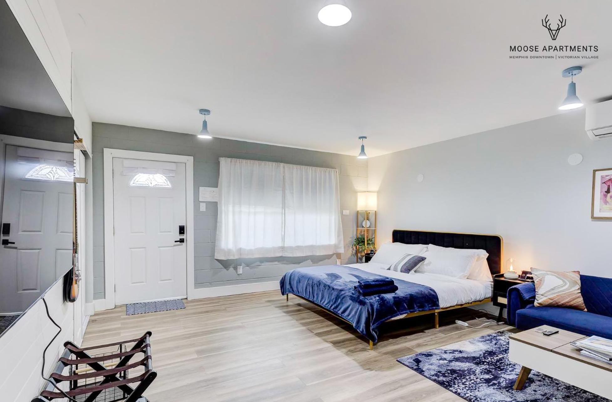 The Moose #9 - Brand New Luxe Modern Loft With Free Parking, King Bed & Fast Wifi Διαμέρισμα Μέμφις Εξωτερικό φωτογραφία