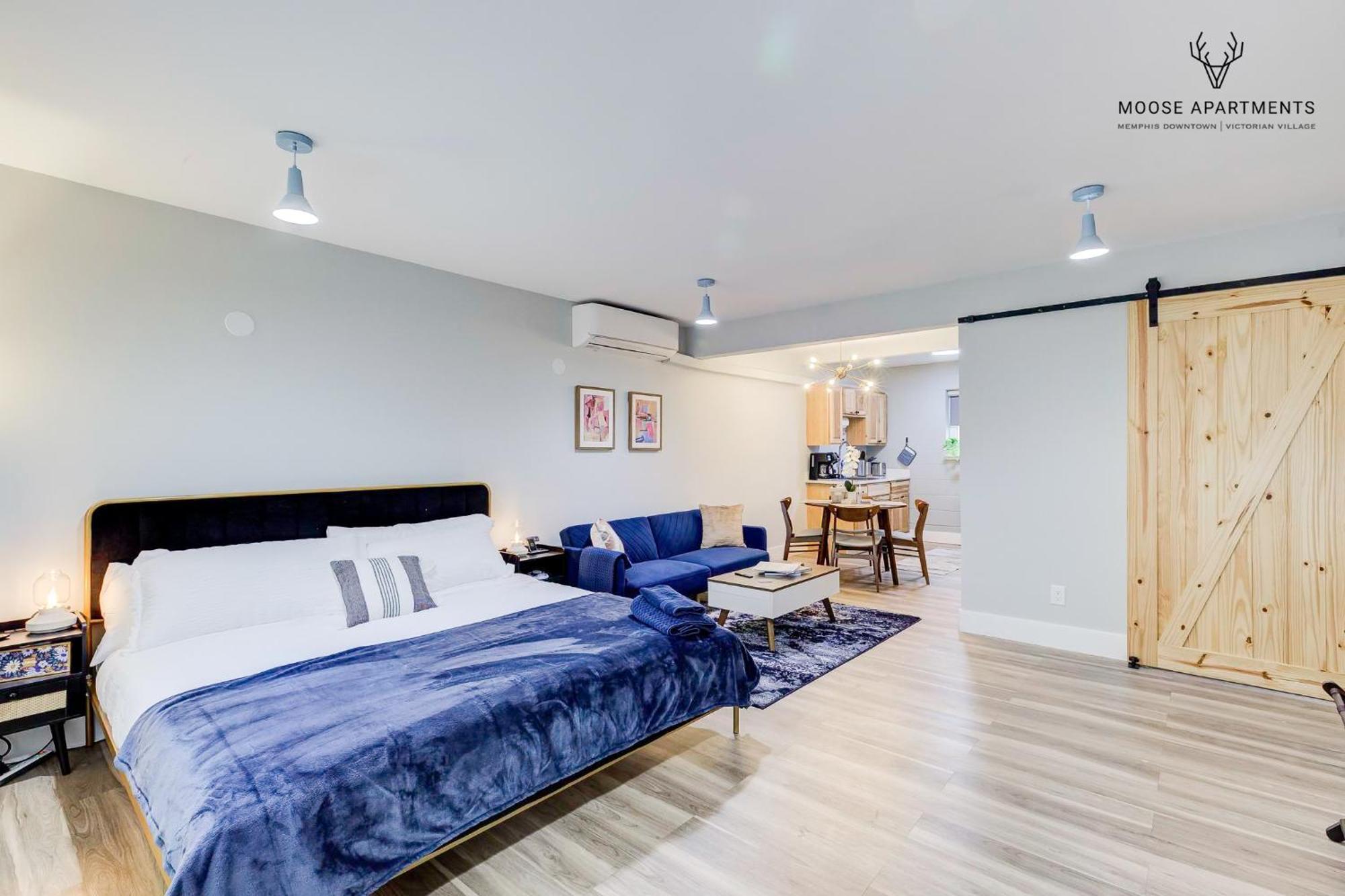 The Moose #9 - Brand New Luxe Modern Loft With Free Parking, King Bed & Fast Wifi Διαμέρισμα Μέμφις Εξωτερικό φωτογραφία