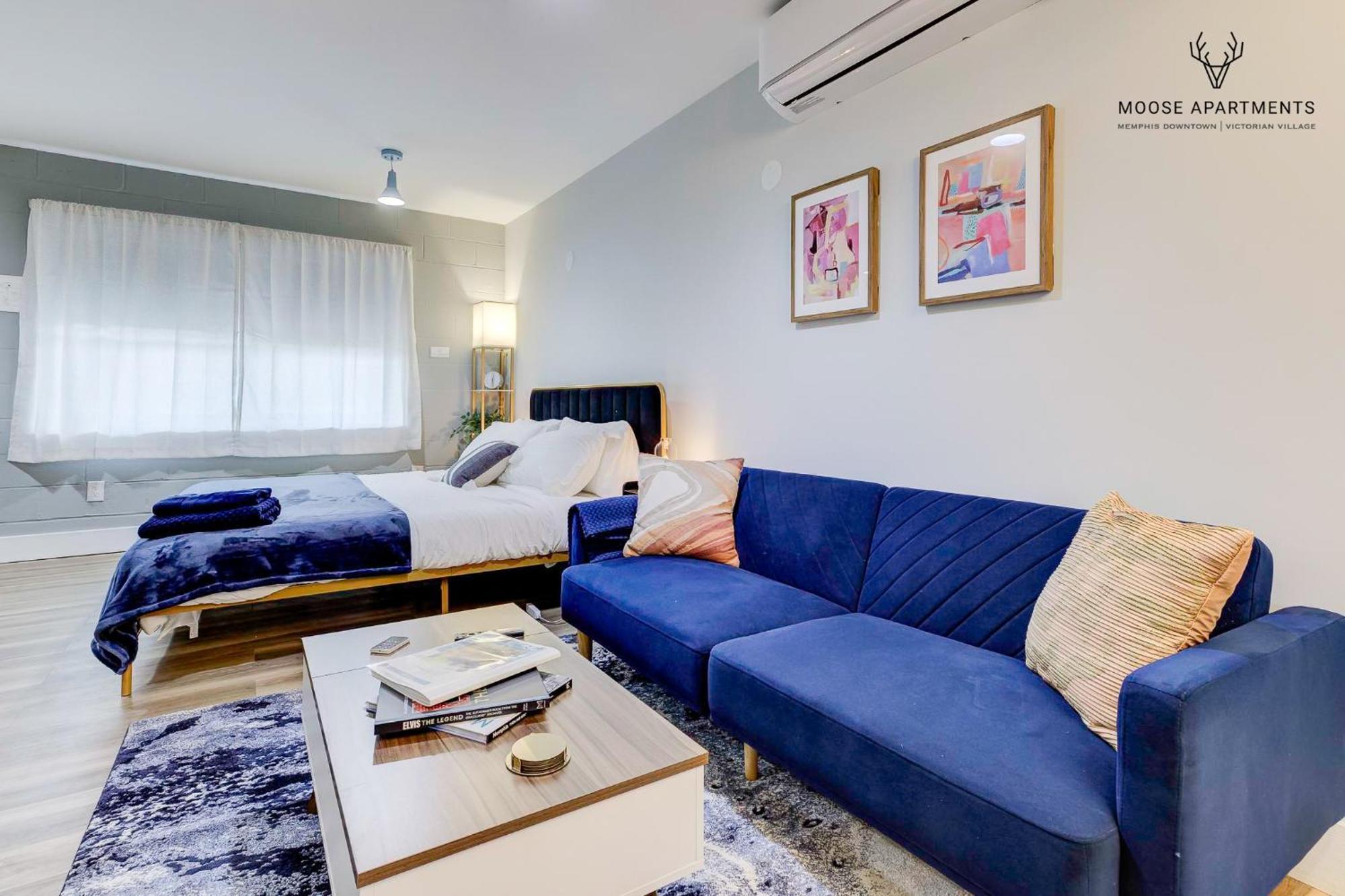 The Moose #9 - Brand New Luxe Modern Loft With Free Parking, King Bed & Fast Wifi Διαμέρισμα Μέμφις Εξωτερικό φωτογραφία