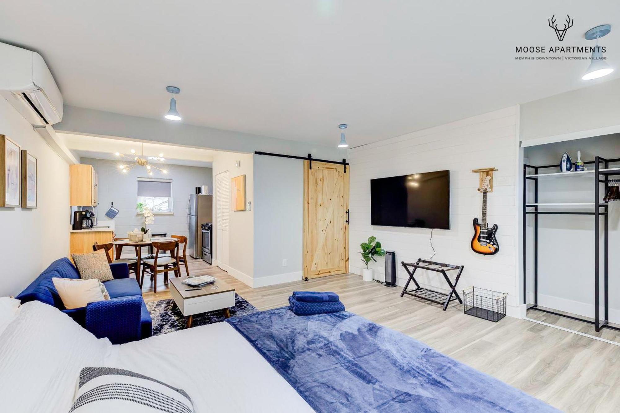 The Moose #9 - Brand New Luxe Modern Loft With Free Parking, King Bed & Fast Wifi Διαμέρισμα Μέμφις Εξωτερικό φωτογραφία