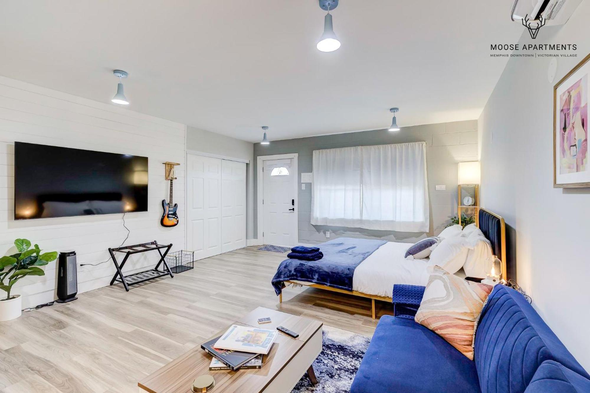 The Moose #9 - Brand New Luxe Modern Loft With Free Parking, King Bed & Fast Wifi Διαμέρισμα Μέμφις Εξωτερικό φωτογραφία