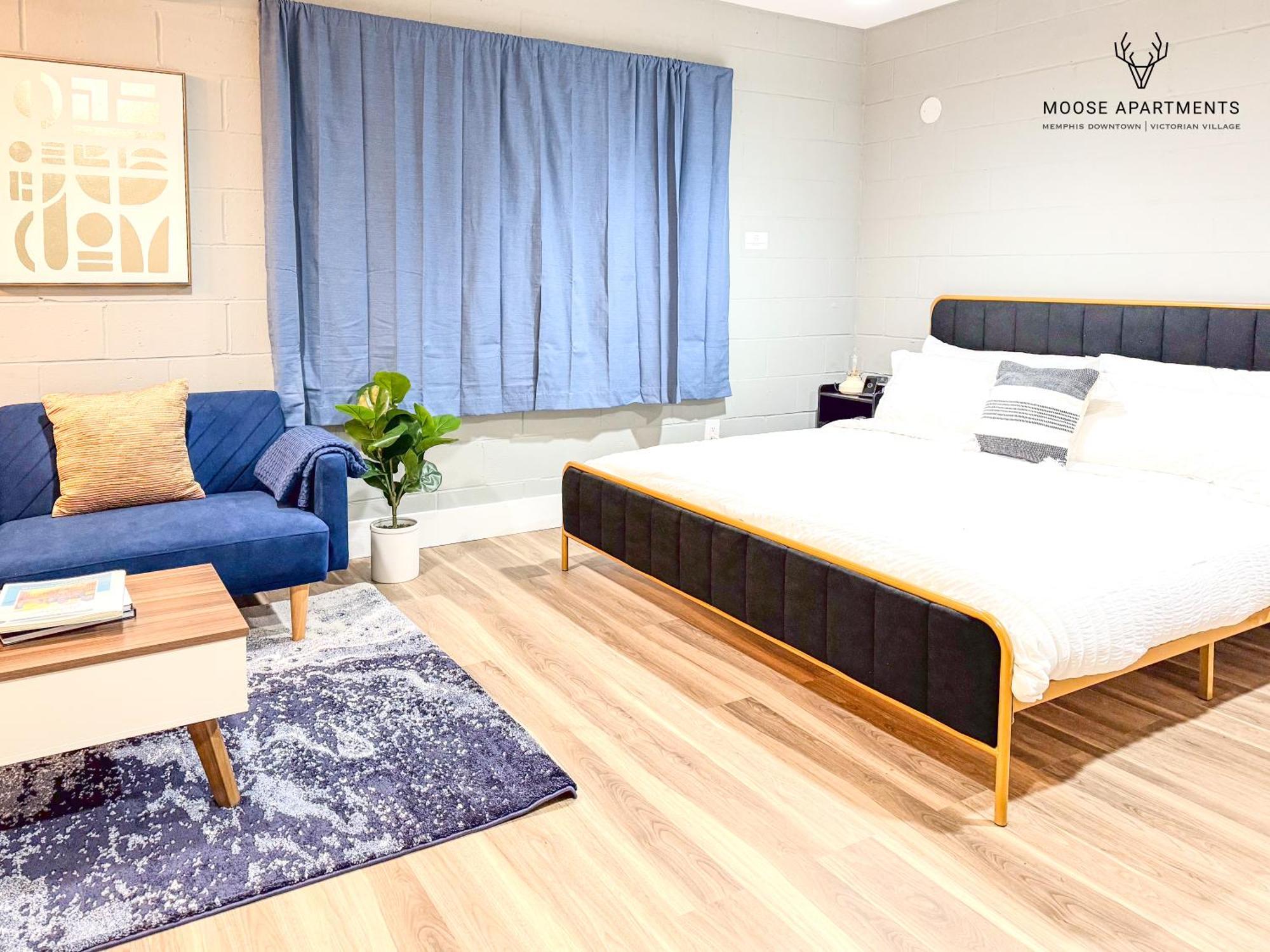 The Moose #9 - Brand New Luxe Modern Loft With Free Parking, King Bed & Fast Wifi Διαμέρισμα Μέμφις Εξωτερικό φωτογραφία